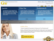 Tablet Screenshot of goldenwaybf.com